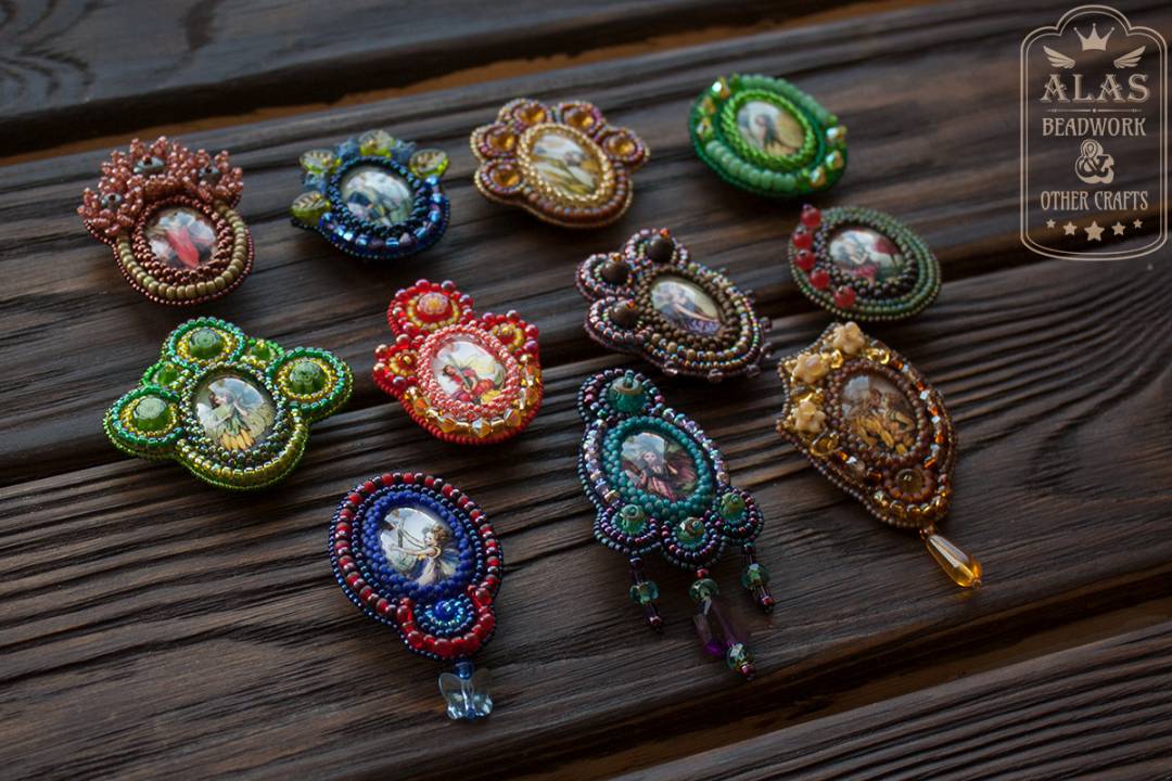 11 fairy brooches